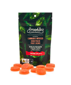 SOUR PEACH 100MG GUMMY